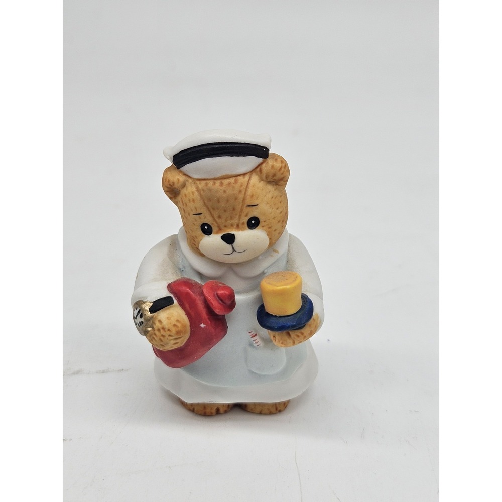 Nurse Bear 1992 Enesco Lucy & Me Figurine